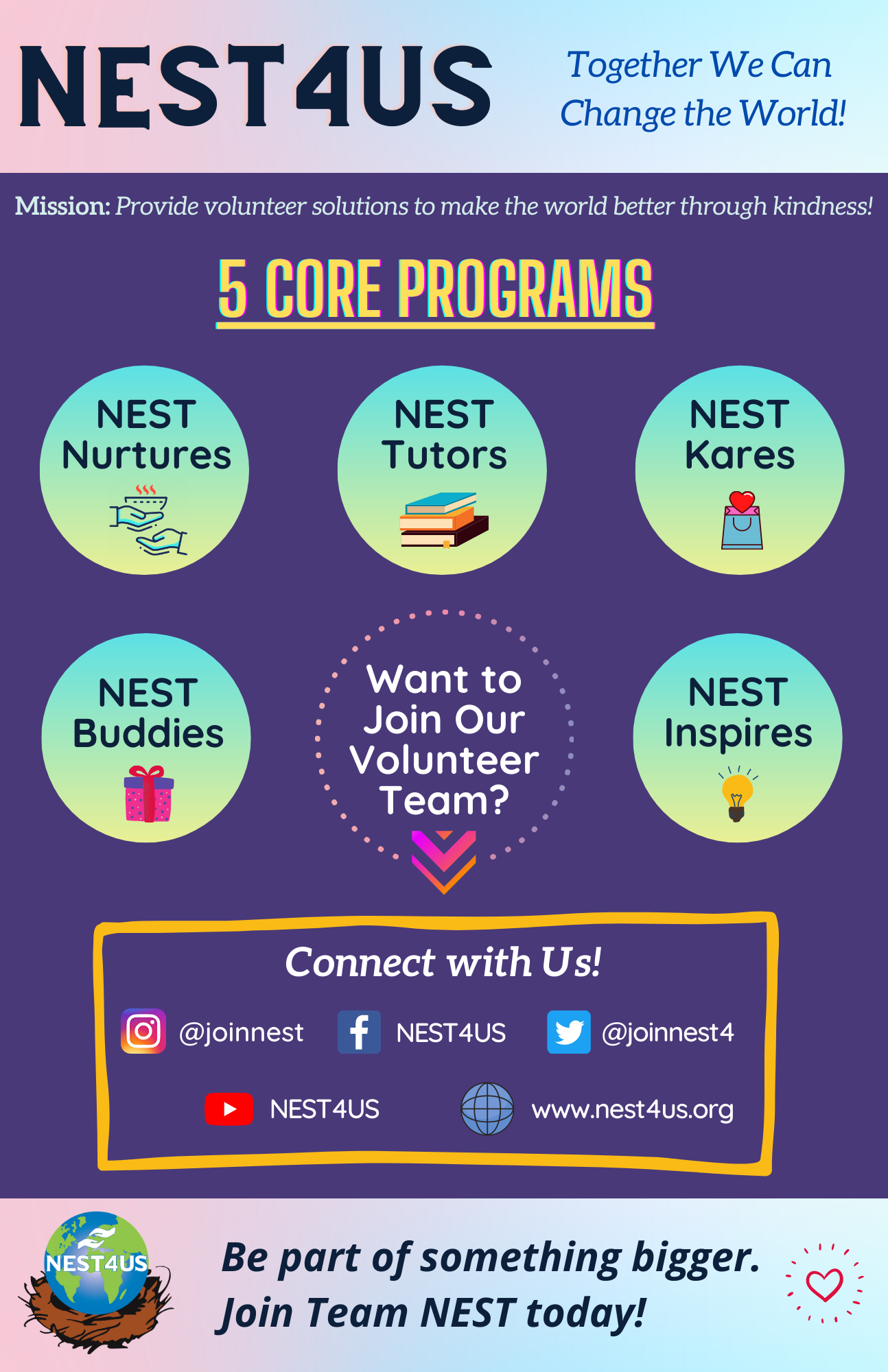 Nest Volunteer Flyer