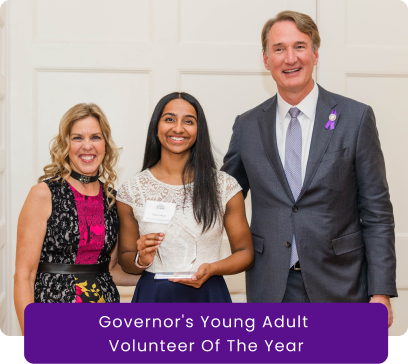 Governor's Young Adult Volunteer Of The Year